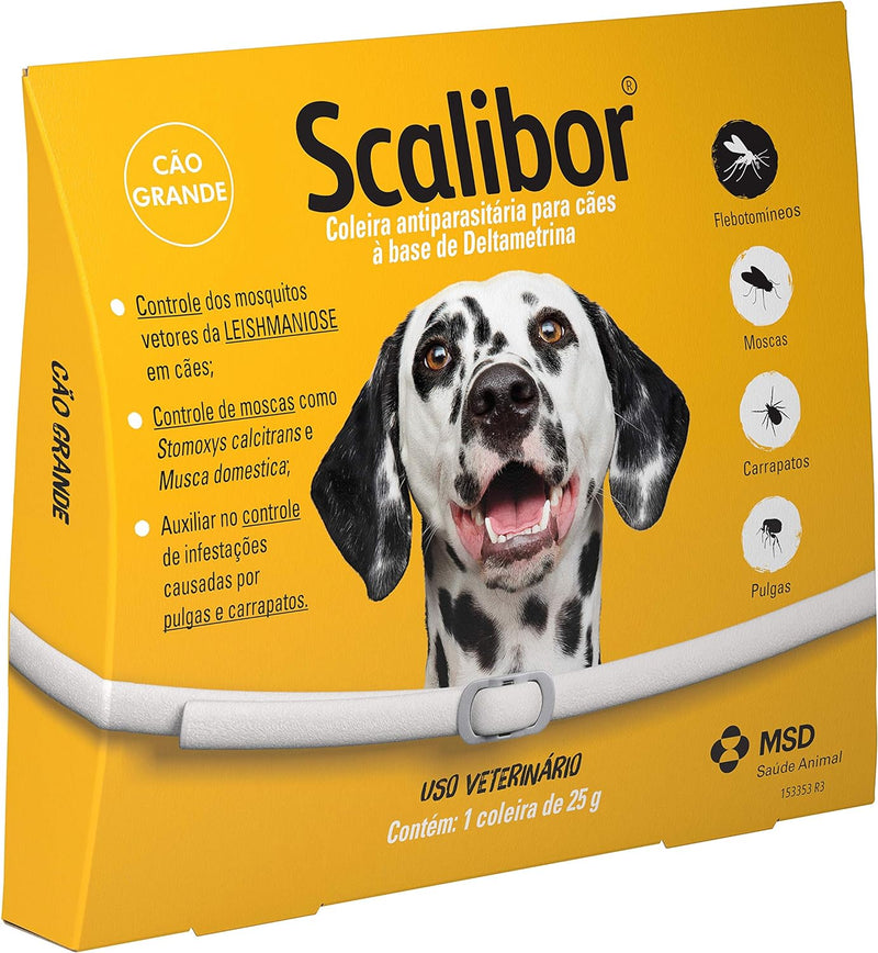 Scalibor Coleira Antiparasitária 65cm para Cães